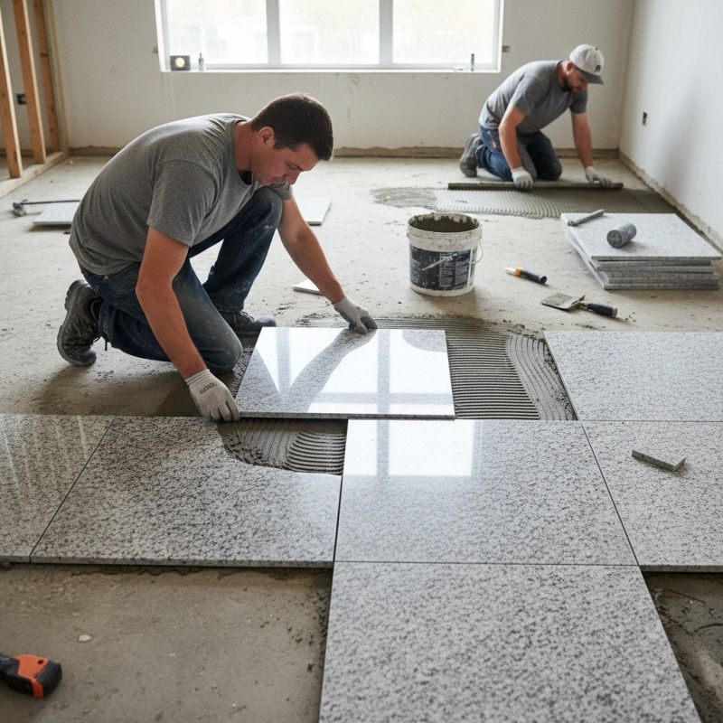Local Crushed Granite Installation pros at work